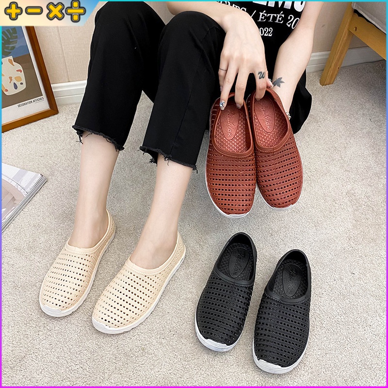 Giày Thể Thao Đế Bằng Thiết Kế Đục Lỗ Thời Trang Mùa Hè Mới 2023 Cho Nữ