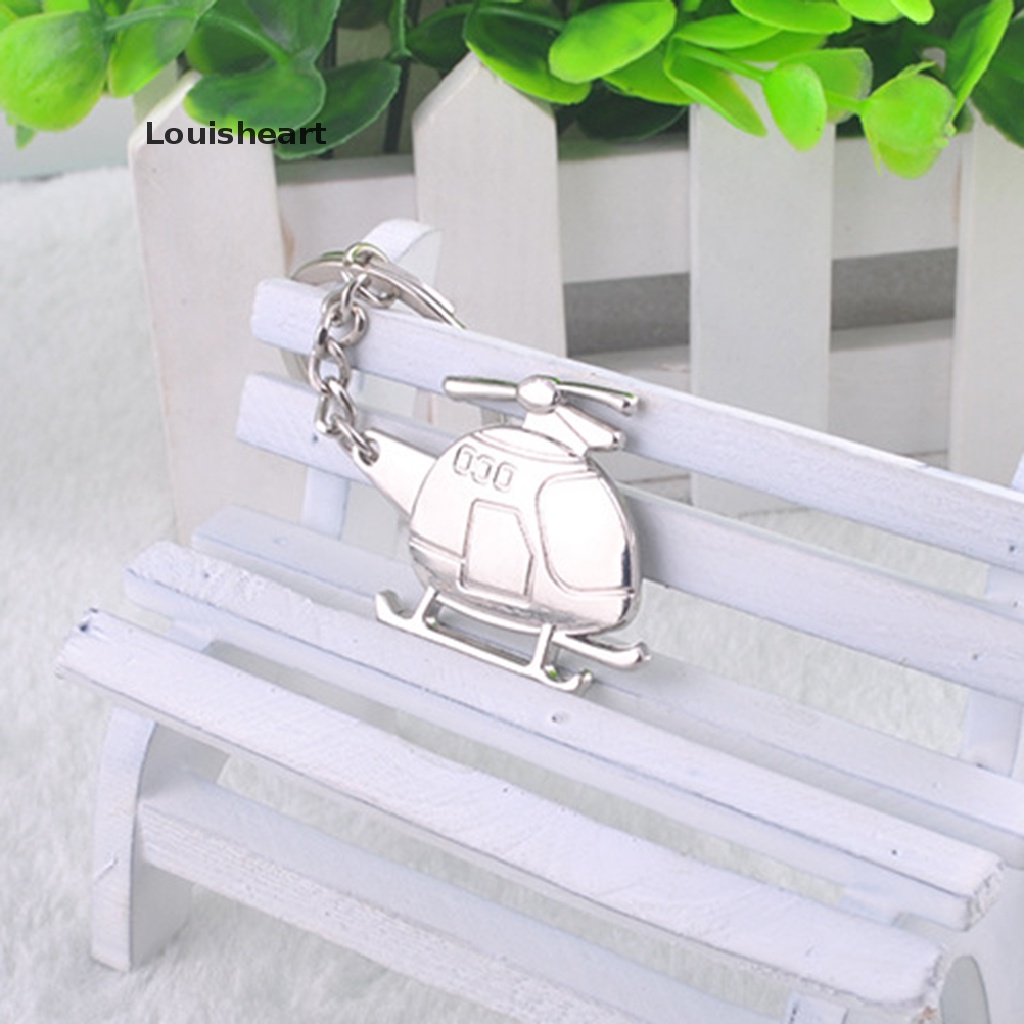 Móc Khóa Kim Loại Hình Máy Bay Trực Thăng Louisheart TFG
