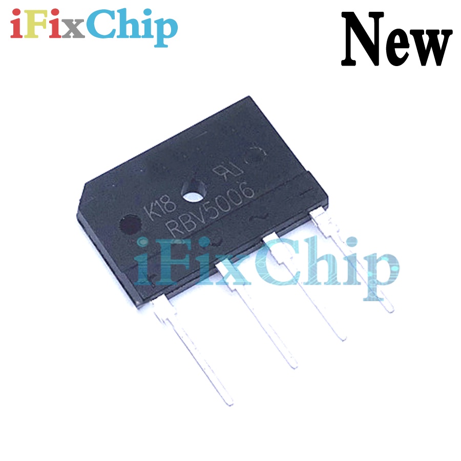 5 chiếc RBV5006 50A 600V DIP-4 hoàn toàn mới