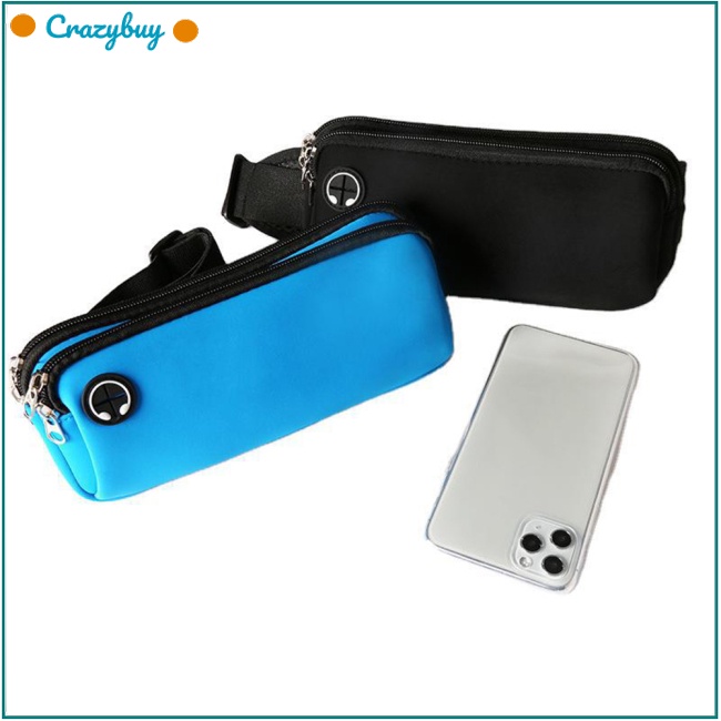 Cr Túi Đeo Hông Thể Thao Hai Lớp Thời Trang Tiện Dụng