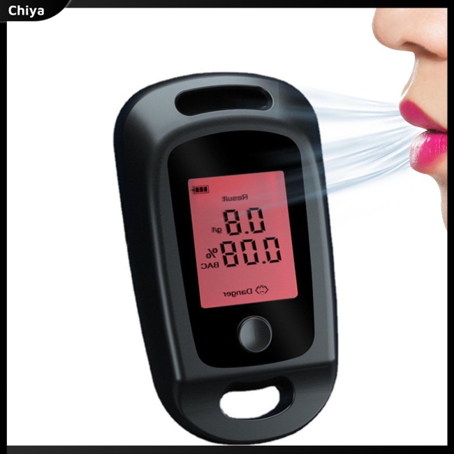 Máy Kiểm Tra Hơi Thở Kỹ Thuật Số Cầm Tay Độ Chính Xác Cao Có Thể Sạc Lại Bằng Cổng Usb