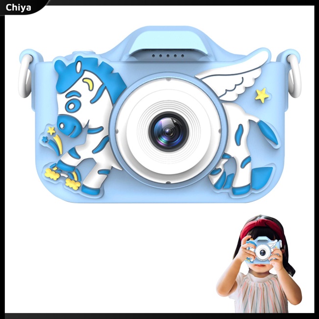 Máy Ảnh Kỹ Thuật Số Hd 2.0 Mini Họa Tiết Hoạt Hình Dễ Thương Dùng Làm Quà Tặng Sinh Nhật Cho Bé