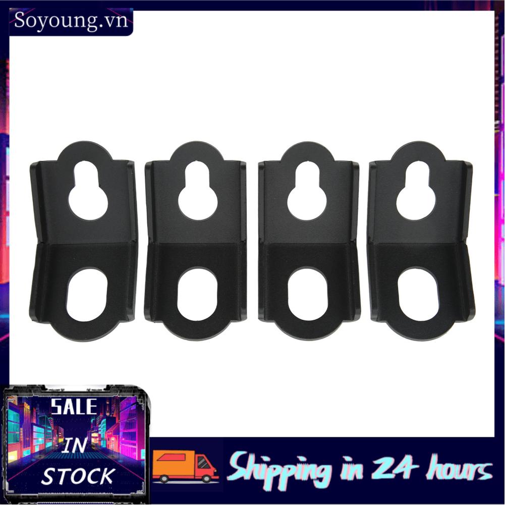 Soyoung Tie Down Brackets Hooks  Durable 4 Pcs Anchors Bracket Strong Bearing Capacity Heavy Duty for UTV
