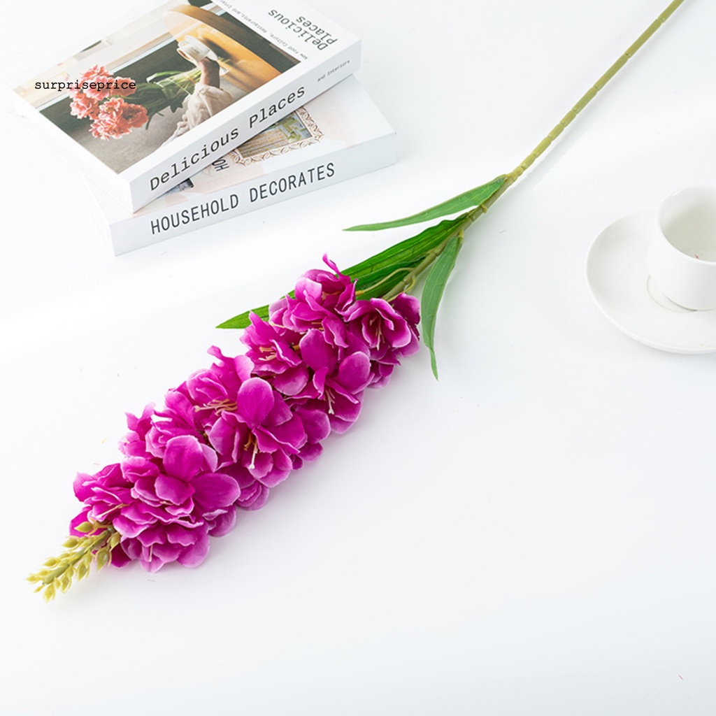 1 Nhánh Hoa Cỏ Nhân Tạo Bằng Lụa Không Độc Hại Dễ Đóng Giả Trang Trí Nhà Cửa / SPA