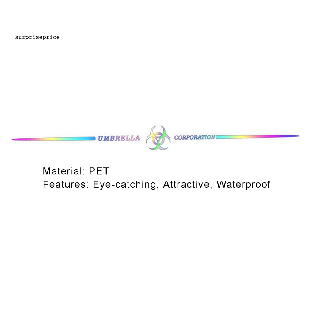 Sticker Phản Quang Dán Trang Trí Xe Hơi Hình Vương Miện / Đầu Lâu / Dù