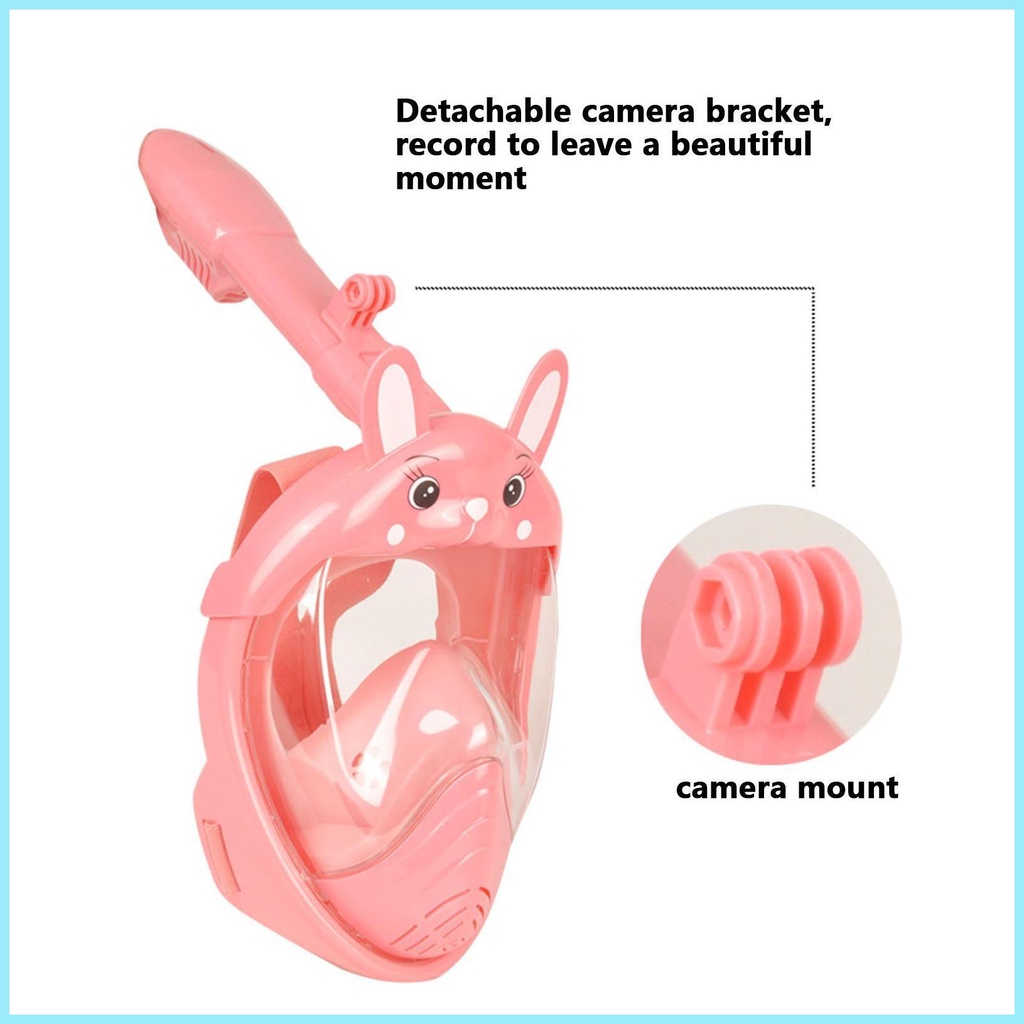 Mặt Nạ Lặn Che Phủ Toàn Diện Chống Sương Mù Dành Cho Trẻ Em Và Người Lớn