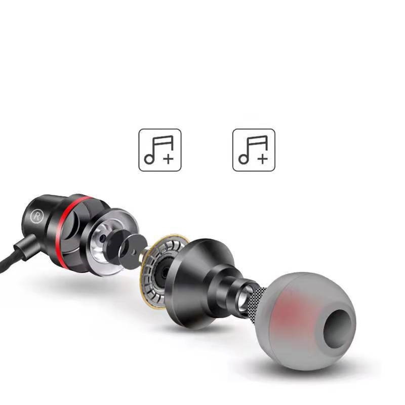 Tai Nghe Nhét Tai Jack 3.5mm Có Nút Điều Khiển Âm Lượng