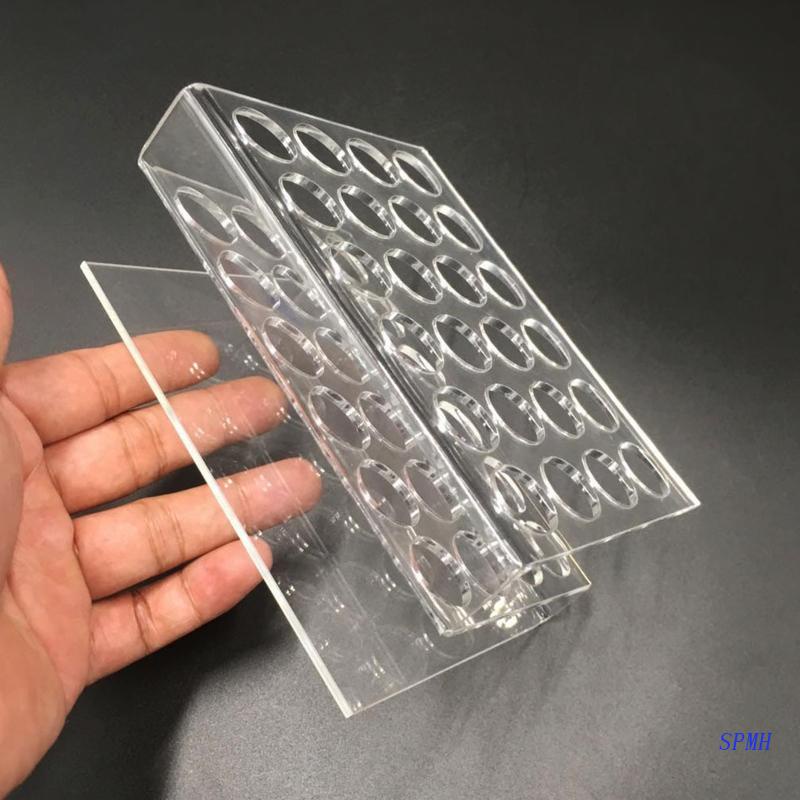 Giá Đỡ Bút Tuốc Nơ Vít 24 Lỗ Bằng Acrylic Siêu Bền Đa Năng