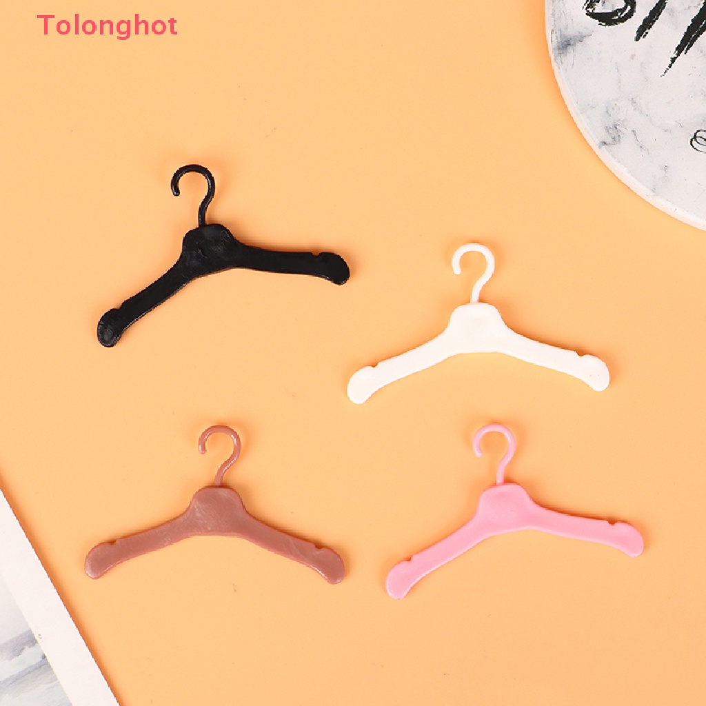 Set 10 Móc Treo Quần Áo Mini Bằng Nhựa Dễ Thương