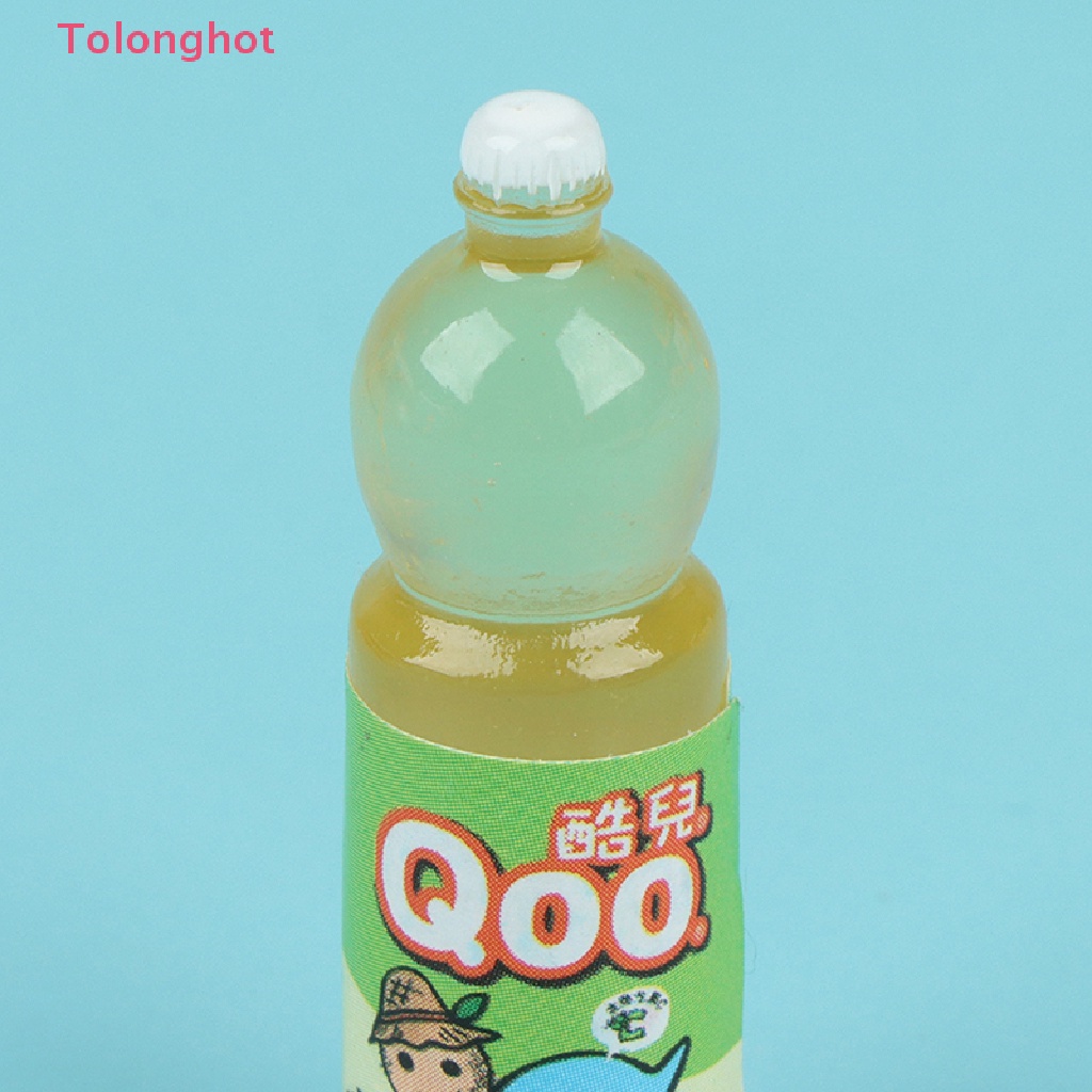 Set 10 Chai Nước Mini Tỉ Lệ 1 / 12 Dùng Để Trang Trí Nhà Búp Bê