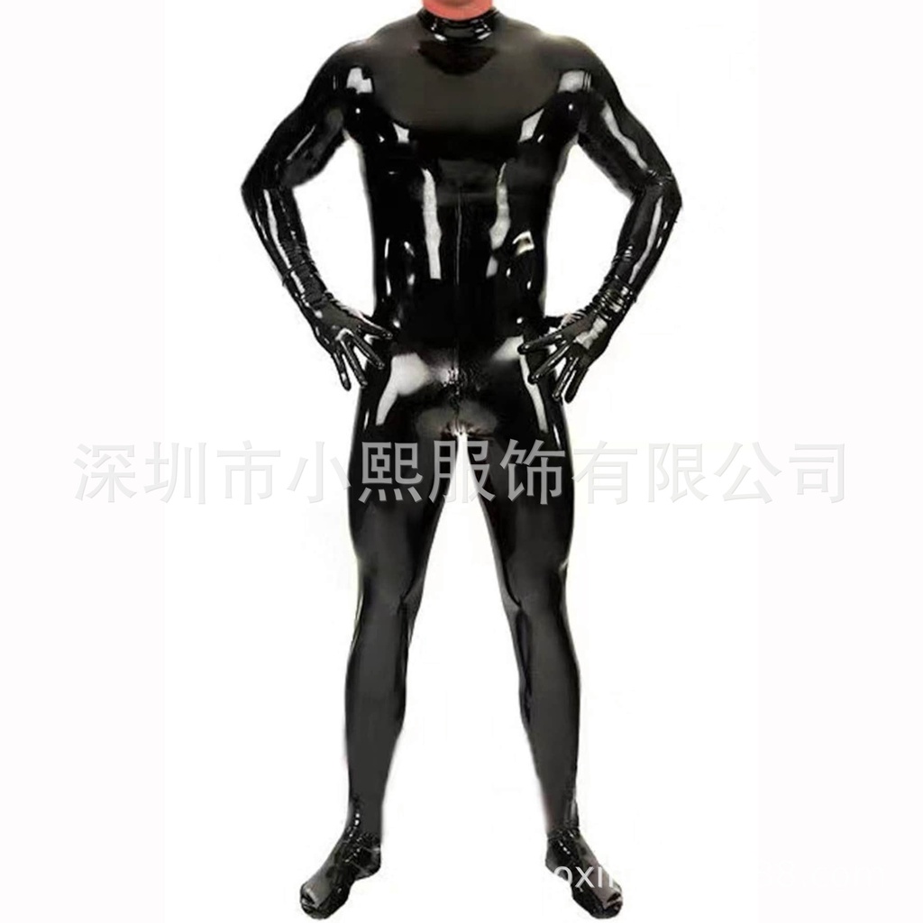 Bộ Đồ Hóa Trang Cô Hầu Gái Gợi Cảm Bằng Da Bóng Phong Cách Âu Mỹ Size M-3xl 6819