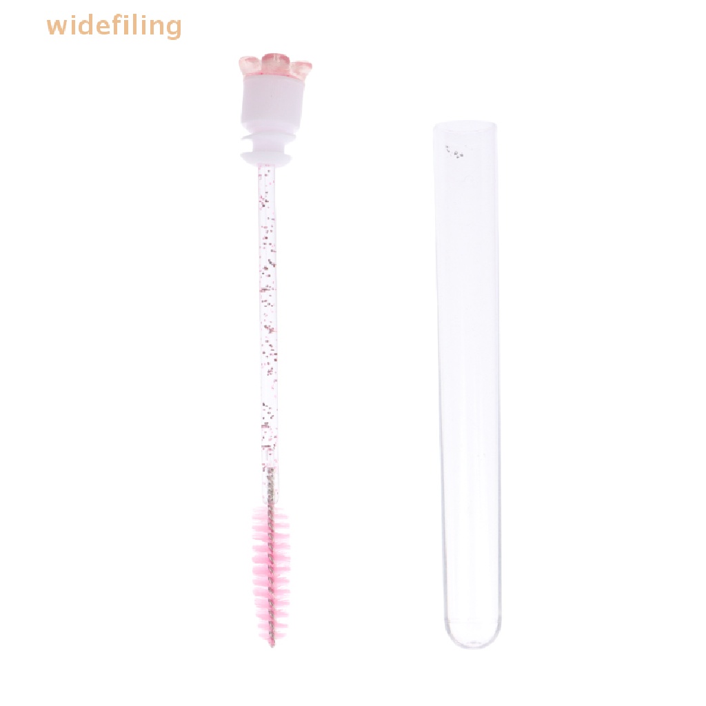 Set 8 Ống Mascara Nối Dài Lông Mi Họa Tiết Hoa Hồng