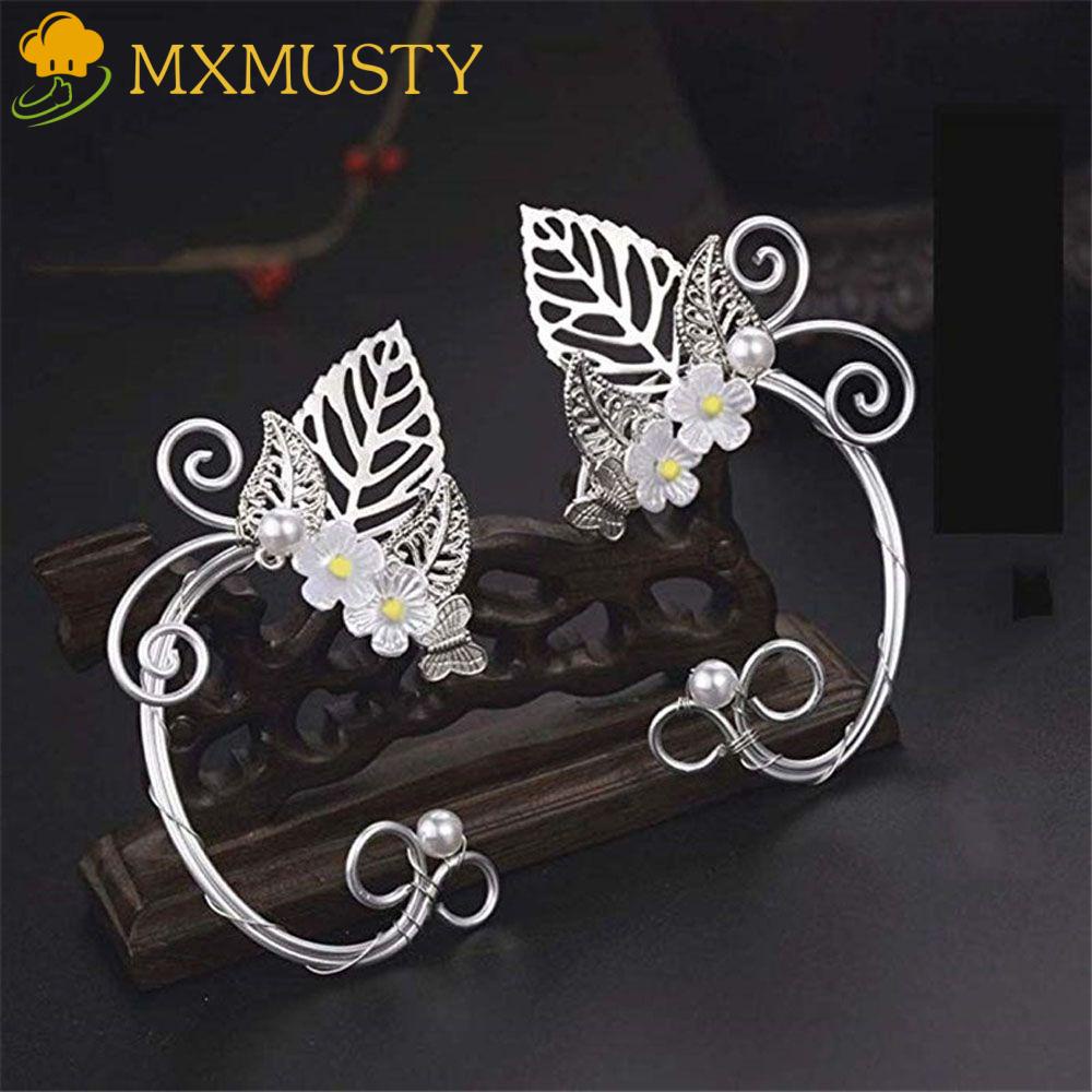 Bông Tai Hình Hoa Lá Trái / Phải Xinh Xắn Thời Trang Cho Nữ