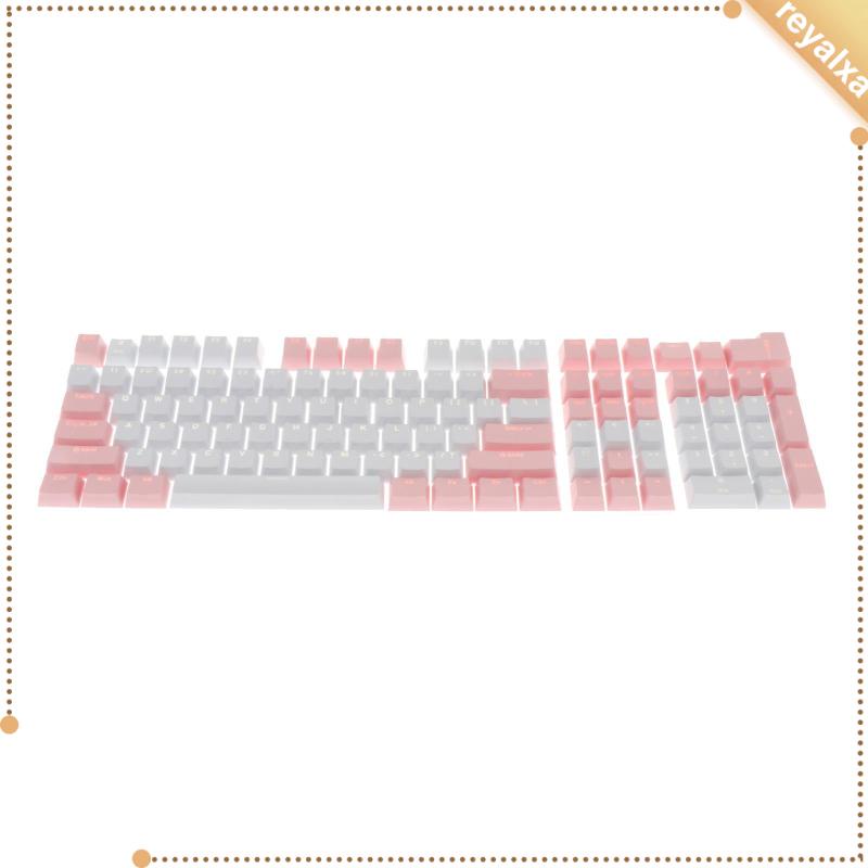 Bộ 108 Nút Bàn Phím Cơ 61 Phím Có Đèn Nền Hai Màu Chuyên Nghiệp Dễ Lắp Đặt