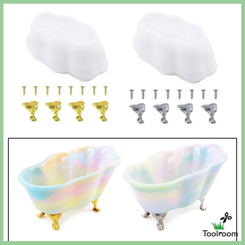 Khuôn Silicone Làm Khay Đựng Xà Phòng / Trang Sức Tiện Dụng Cho Nhà Bếp