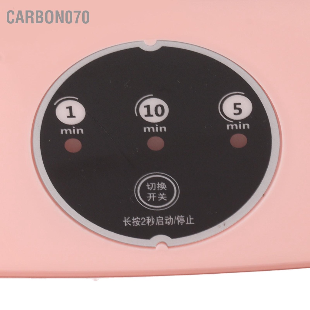 Carbon070 Máy Giặt 6.5L Mô Phỏng Tay Gấp Gọn Di Động Cho Đồ Lót Tất Phích Cắm US 100‑240V