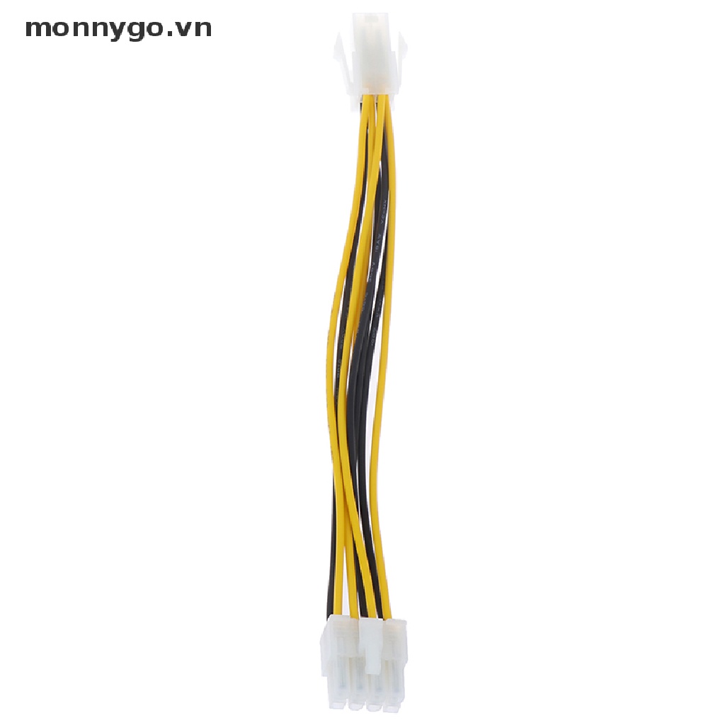 Dây Cáp Nguồn Chuyển Đổi Mono 4pin Sang 8pin Bo Mạch Chủ