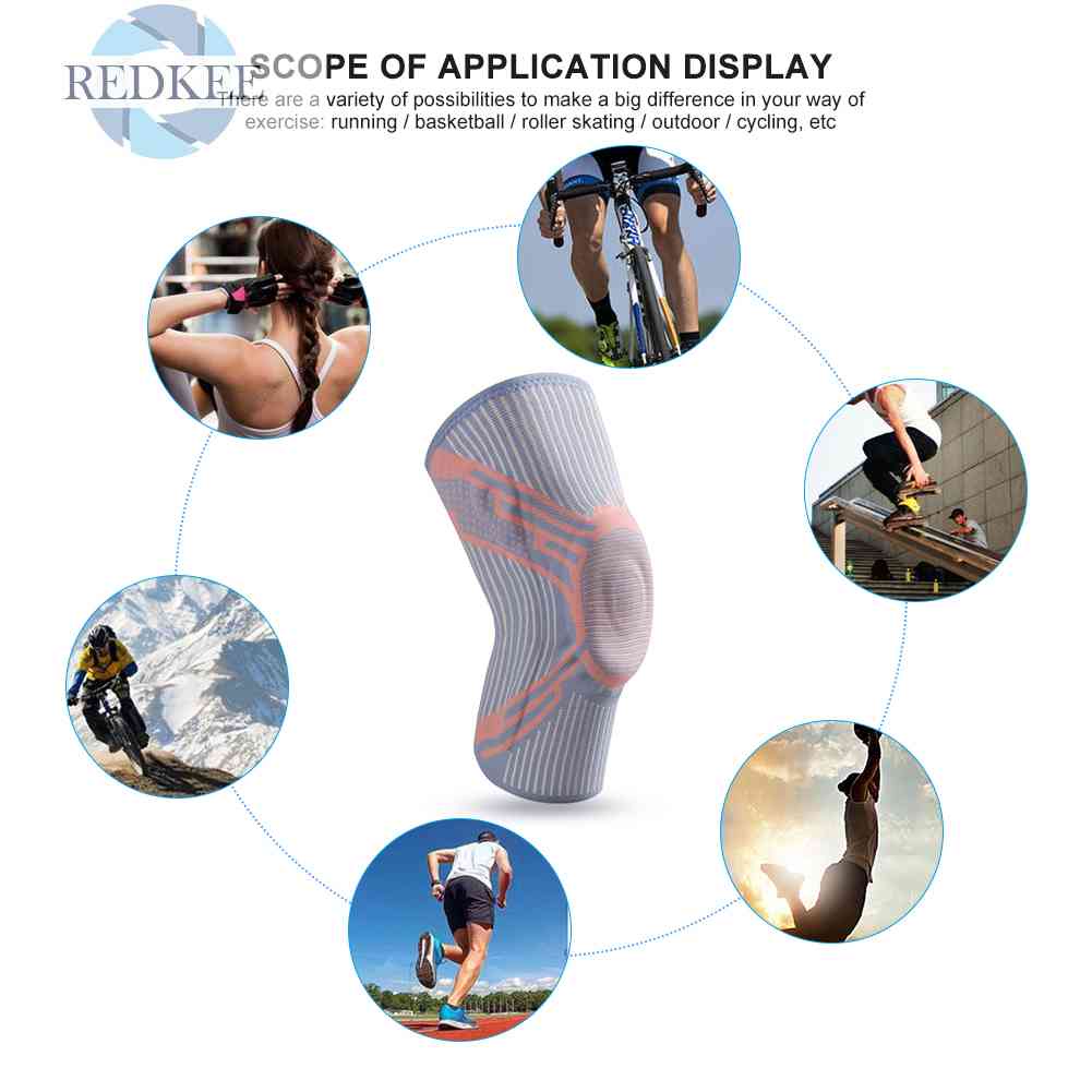 Đệm Bảo Vệ Đầu Gối Chống Sốc Thoáng Khí Dùng Khi Chạy Xe Đạp