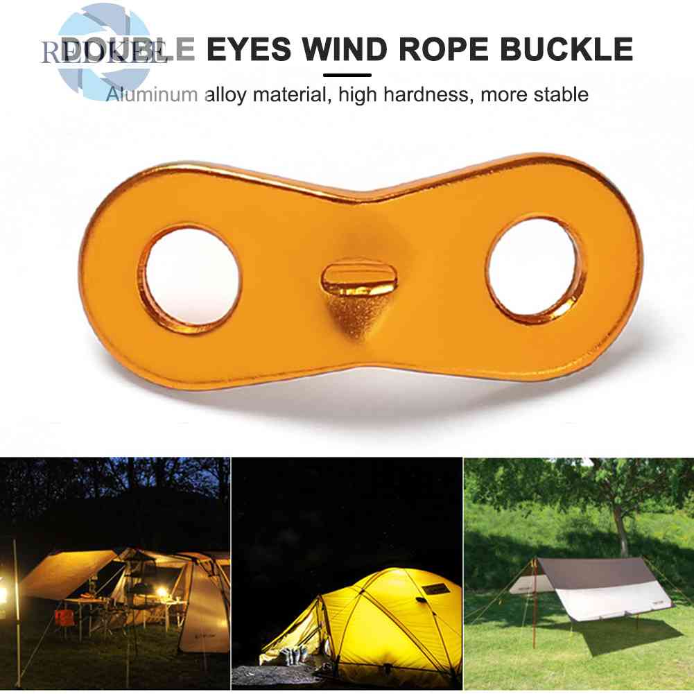 Set 20 Móc Treo Dây Lều Cắm Trại Bằng Nhôm