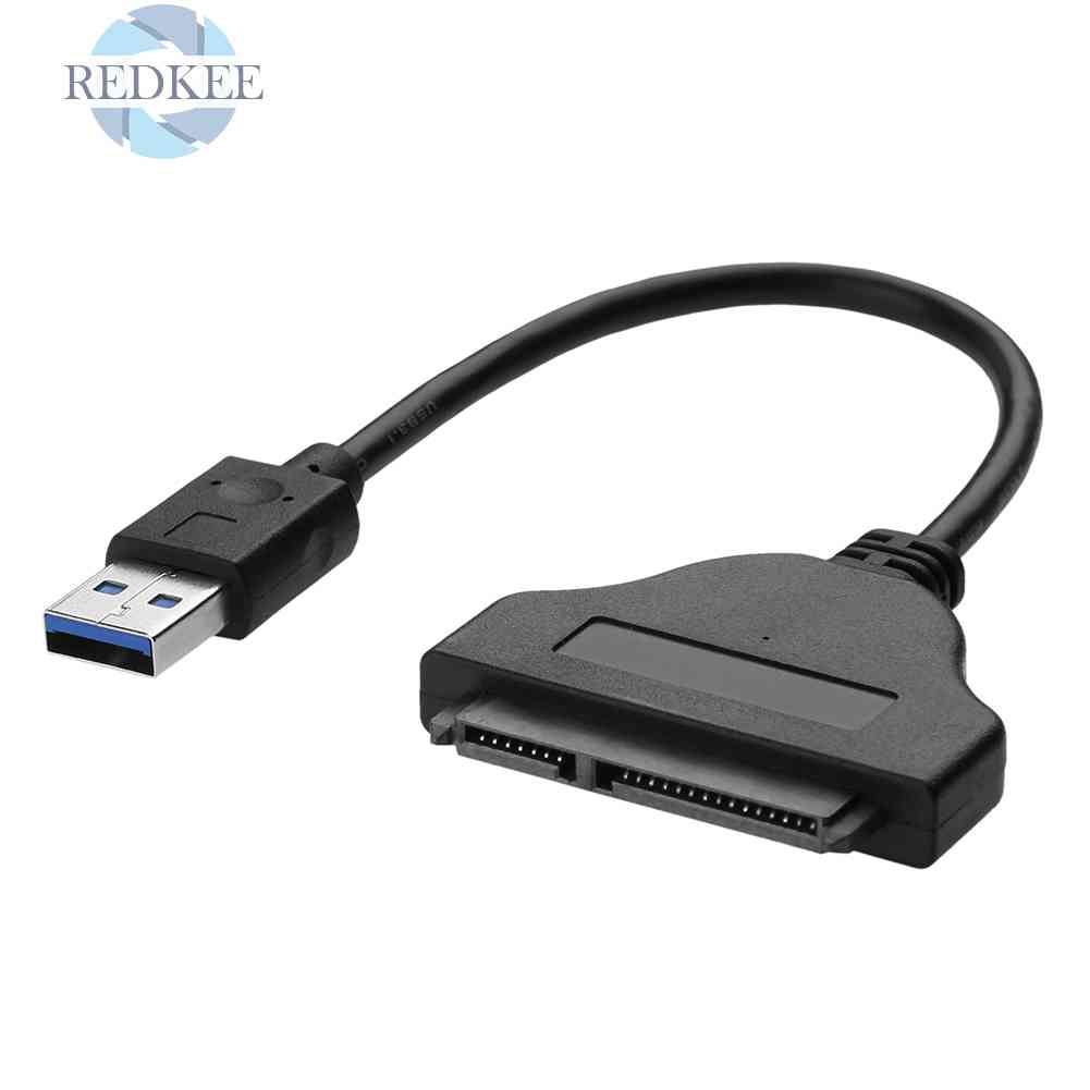 Cáp ChuyểN ĐổI USB 3.0 Sang SATA 3 Gbps, Hỗ Trợ Ổ CứNg SSD HDD 2.5 Inches Cho PC / Laptop
