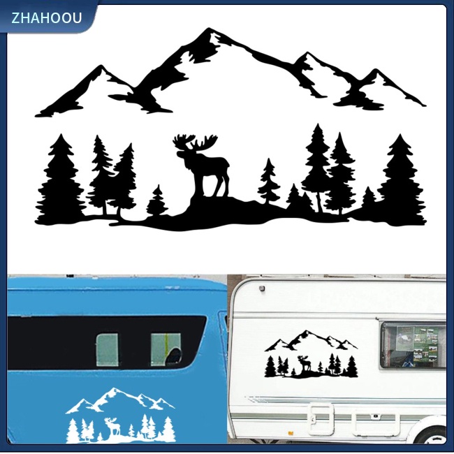 ☃Phụ Kiện Trang Trí Nhà Cửa Độc Đáo Sáng Tạo☃ Sticker D-1414 Trang Trí Thân Xe Hơi Rv Camper