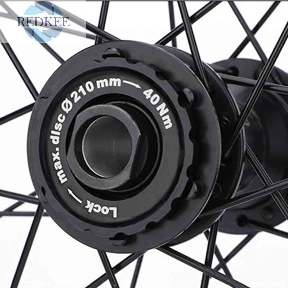 Bộ 6 Vòng Đệm Và Vỏ Khóa Đĩa Phanh Trung Tâm 9 / 12 / 15mm Cho Xe Đạp