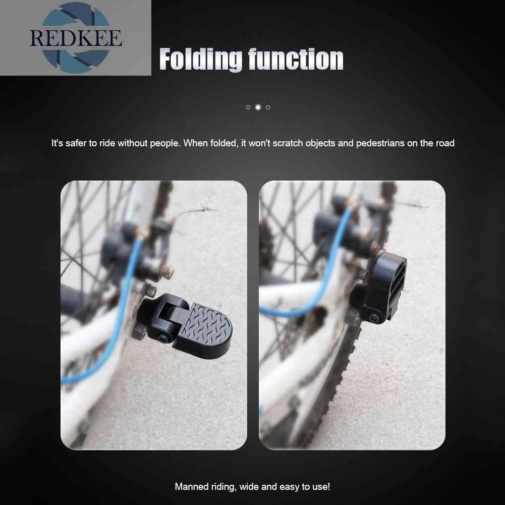 Bàn Đạp Để Chân Phía Sau Cho Xe Đạp Leo Núi Màu Đen