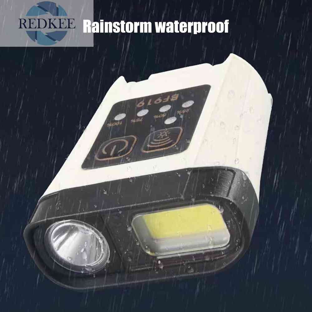 Đèn LED COB Mini Gắn Mũ Lưỡi Trai Cho Hoạt Động Ban Đêm