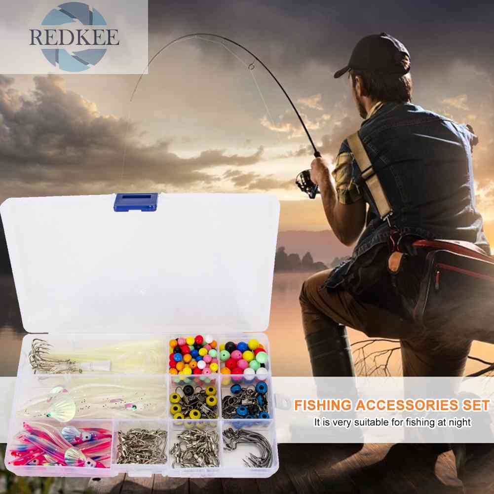 Set 226 Phụ Kiện Câu Cá Mềm Chuyên Dụng