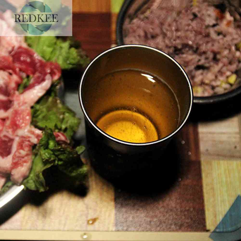 Bộ 4 Ly Uống Nước 350ml Bằng Thép Không Gỉ