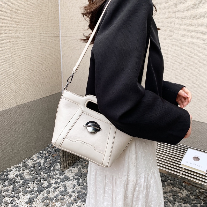 Túi Tote Đeo Vai / Đeo Chéo Cỡ Lớn Phong Cách Hàn Quốc Đơn Giản Thời Trang Mới 2023