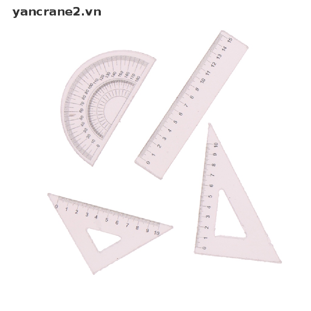 Bộ 4 Thước Đo Tỉ Lệ 1: 12 Đồ Chơi Cho Nhà Búp Bê