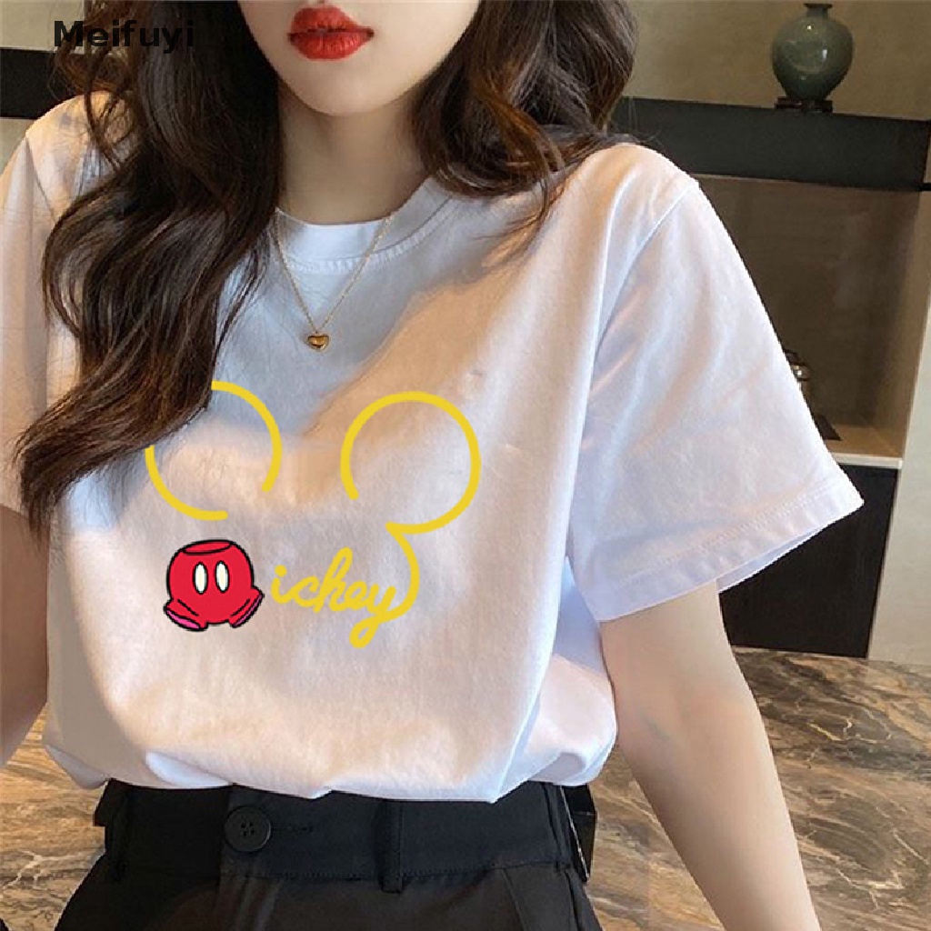 Áo Thun Tay Ngắn Cổ Tròn In Họa Tiết Đường Phố Thời Trang Mùa Hè Cho Nữ