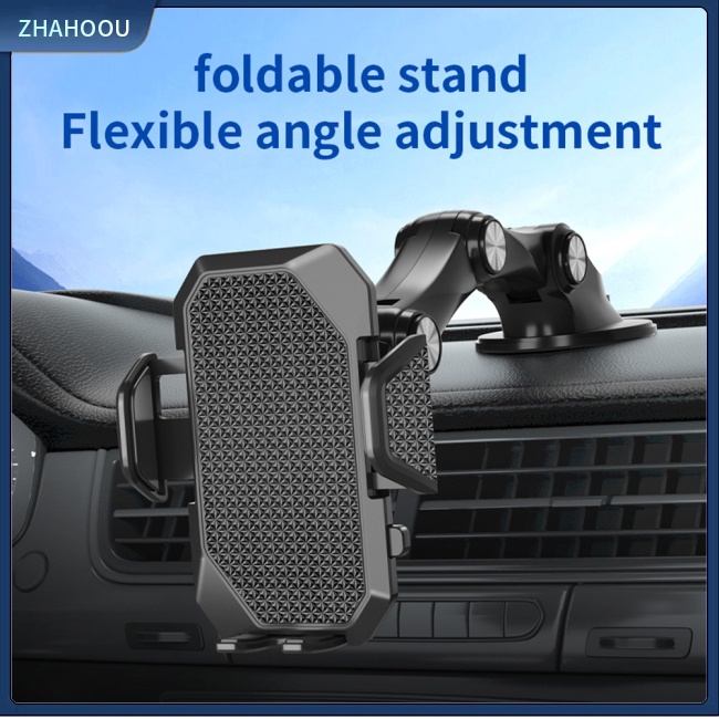 ☃Nhà Cửa☃ Giá Đỡ Điện Thoại 3 Xương Có Giác Hút Gắn Kính Chắn Gió Xe Hơi