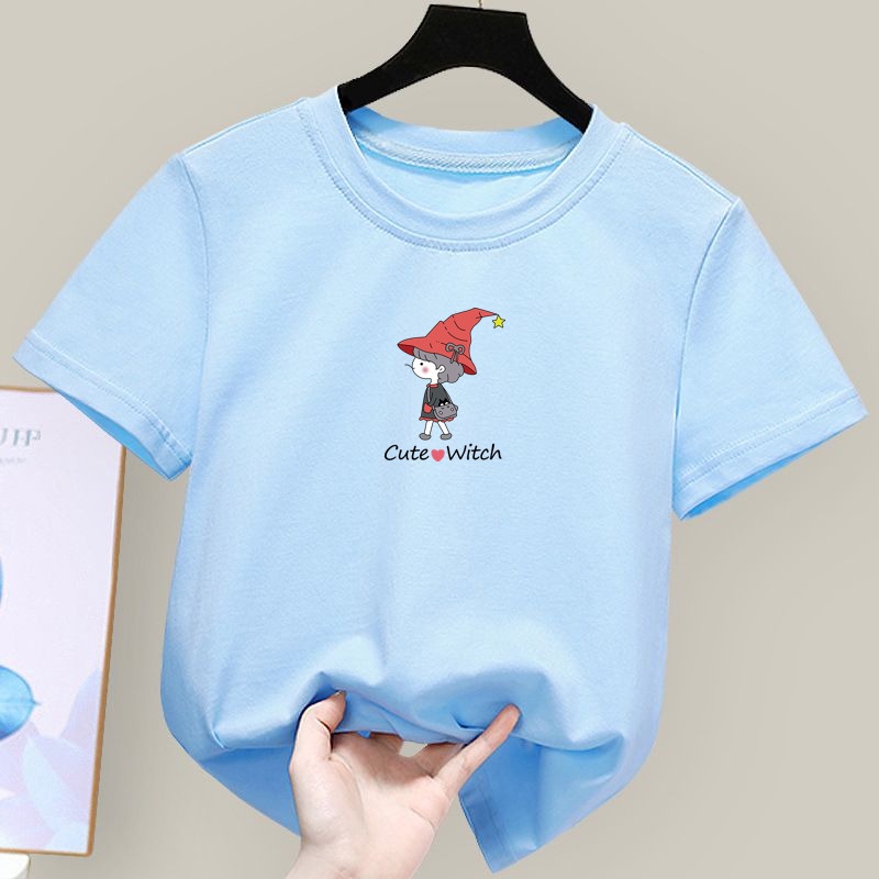 Áo Thun Unisex In HoạT HìNh Cho Bé