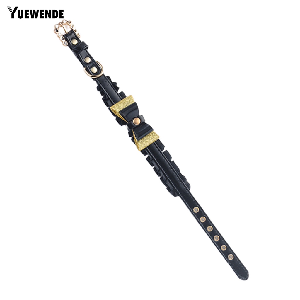 Ye.b Vòng Cổ Màu Đen Tinh Tế Phù Hợp Với Mọi Mùa Dành Cho Mèo