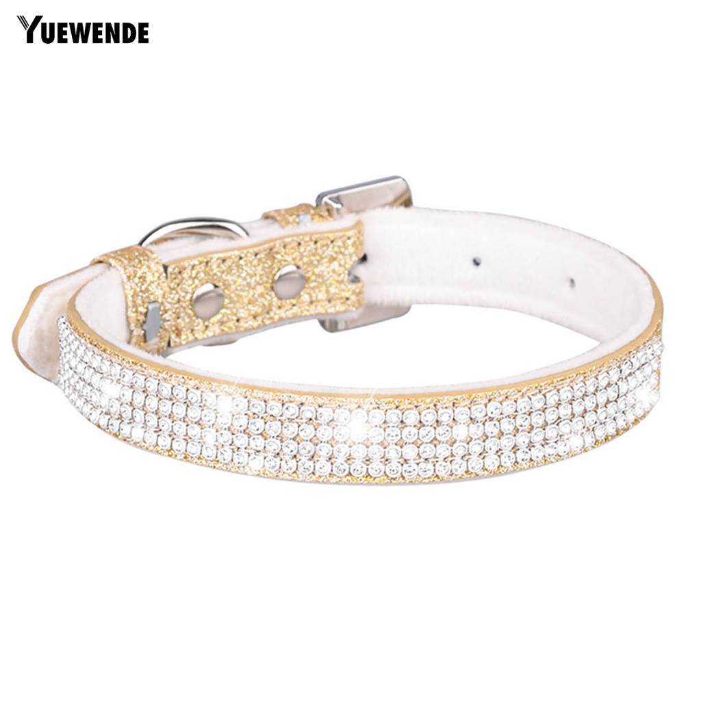 Vòng Cổ Đính Đá Lấp Lánh Thời Trang Cho Thú Cưng