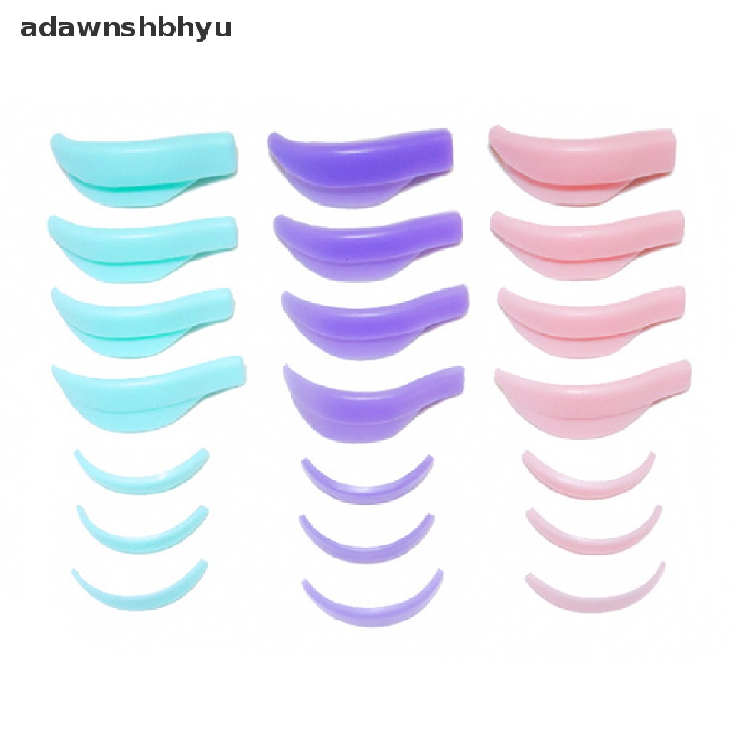 Set 4 / 5 / 7 Cặp Đệm Silicone Hỗ Trợ Nâng Mi Giả