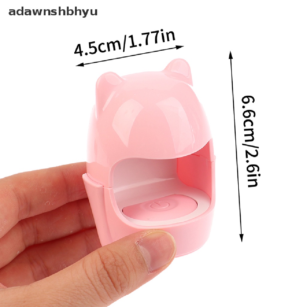 Máy Sấy Khô Sơn Móng Tay Bằng Tia UV 6W Sạc USB Tiện Dụng