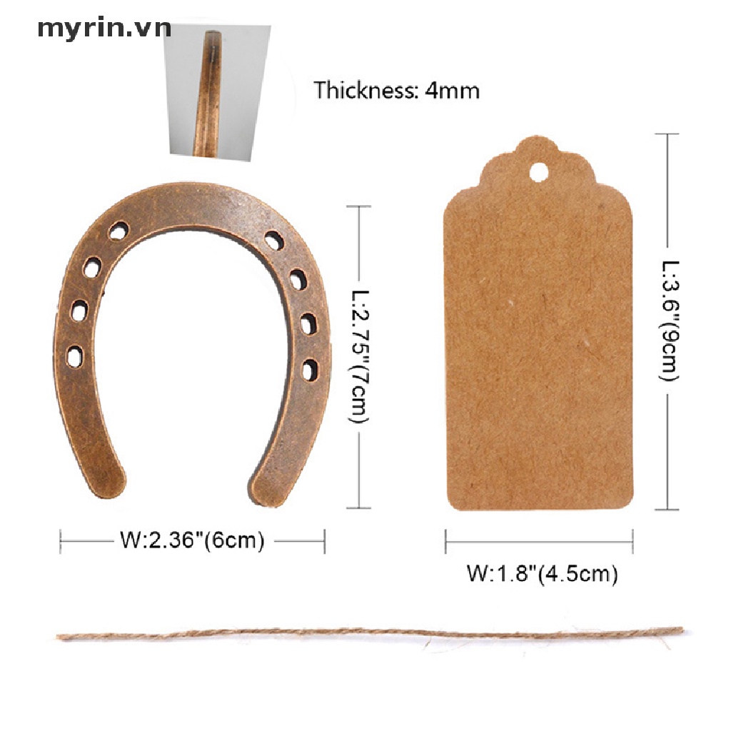 Thẻ Giấy Kraft Kim Loại Ghi Tên Để Bàn Tiệc Cưới