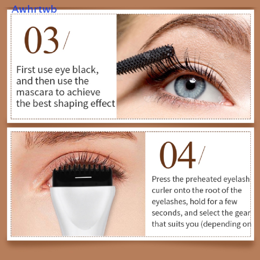 Dụng Cụ Uốn Cong Lông Mi Bằng Nhiệt Chạy Điện Tiện Dụng