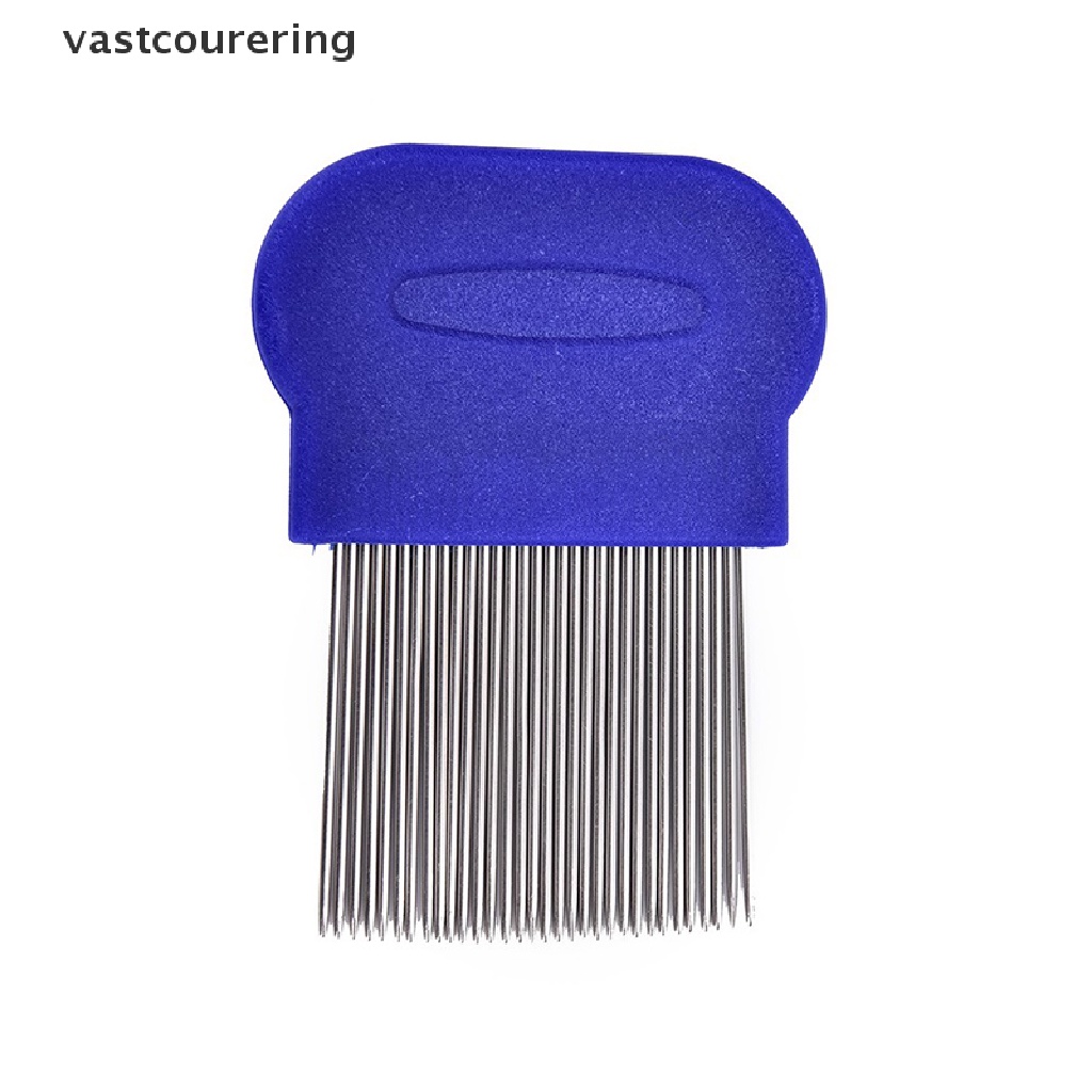 Vast Lược Chải Tóc Anoplura Flea Bằng Thép Không Gỉ Cho Trẻ Em