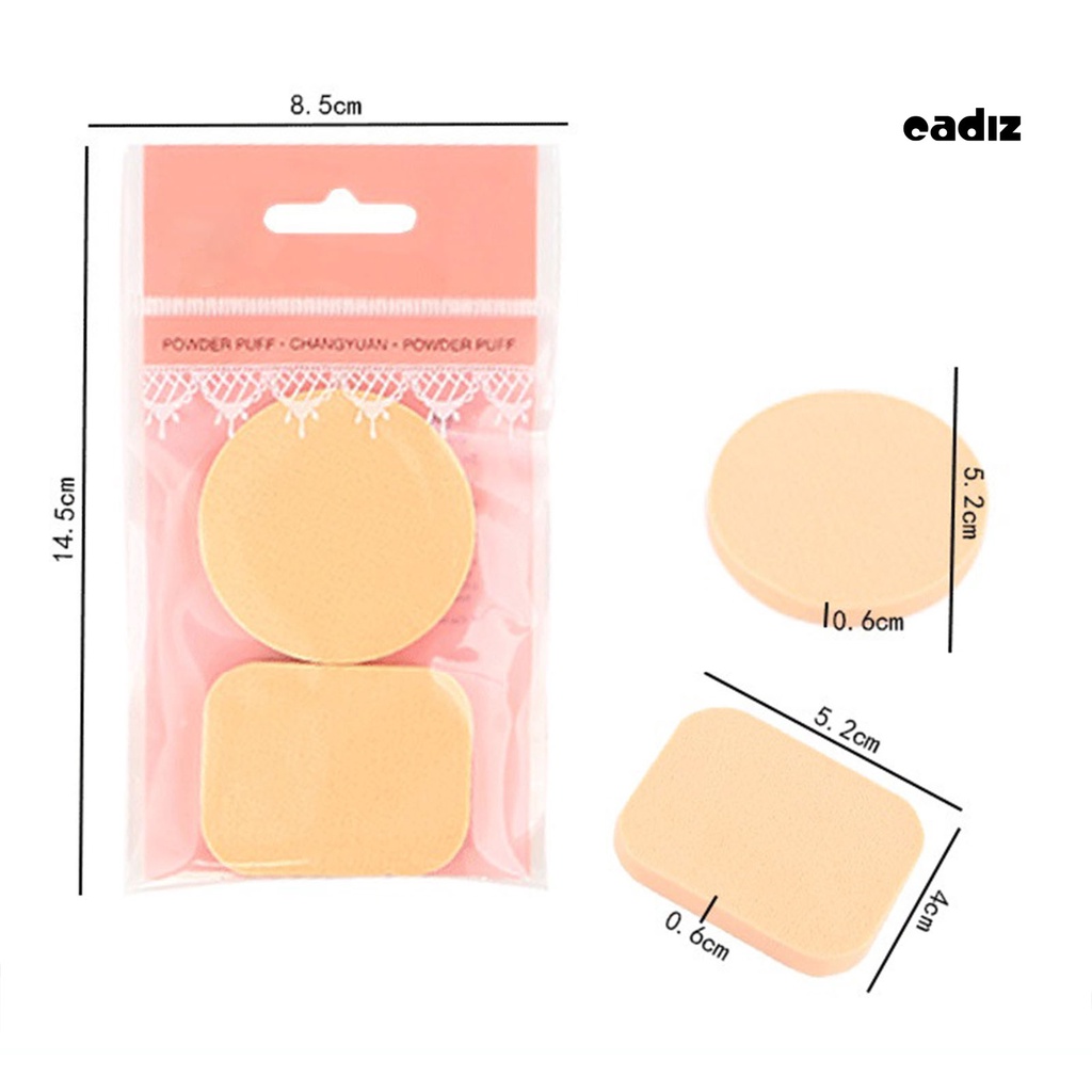 Set 2 Mút Trang Điểm Ướt Và Khô Mềm Mại Tiện Dụng