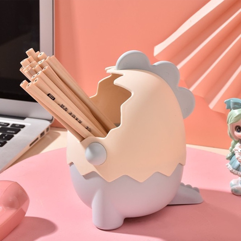 Giá Đỡ Bút Hình Trứng Khủng Long Dễ Tháo Rời Tiện Dụng