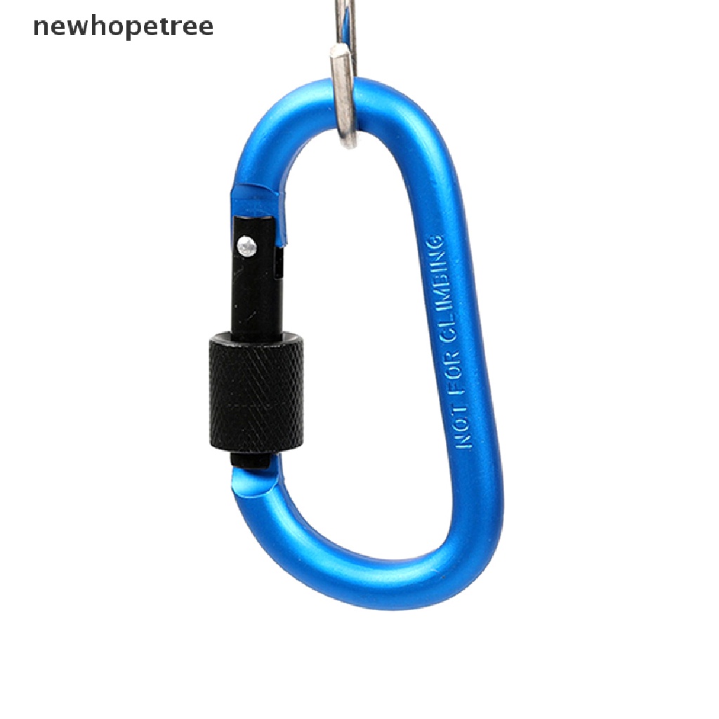 Móc Khóa Chữ D Đa Năng Bằng Hợp Kim Nhôm Phù Hợp Cho Cắm Trại Leo Núi