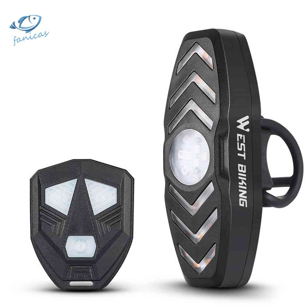 Đèn LED Tín Hiệu Đuôi Xe Đạp Thông Minh Điều Khiển Từ Xa