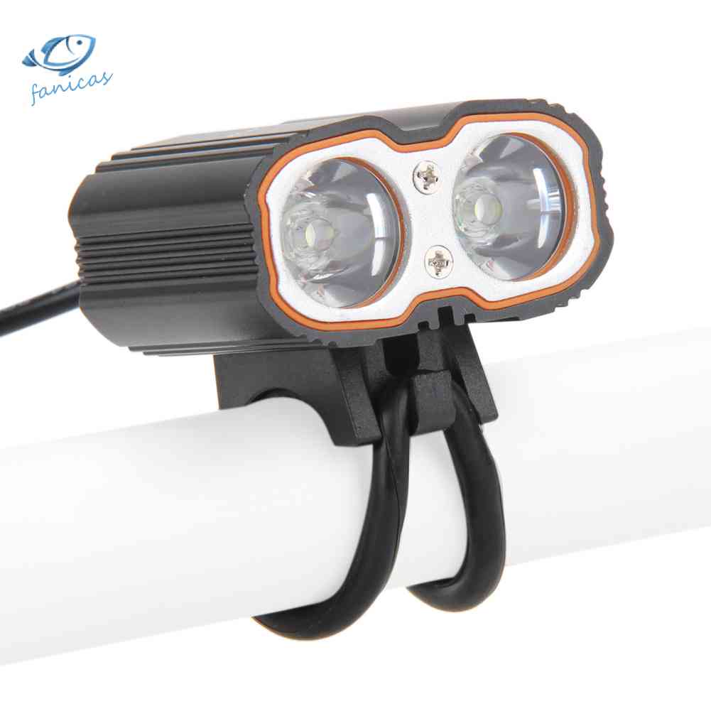 Bộ 2 Đèn LED CREE XM-L 6000LM Chống Nước Cho Xe Đạp