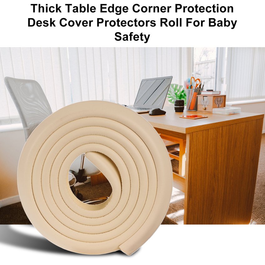 Thick Table Edge Corne​r Protection Desk Cover Protectors Roll For Baby Safety