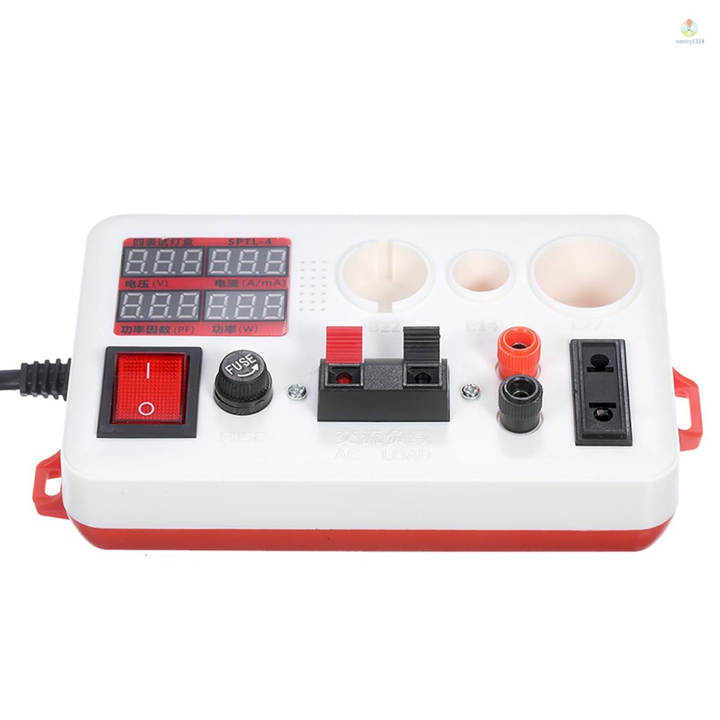 Hộp Kẹp Kiểm Tra Nguồn Điện Cho Bóng Đèn Lồng Đèn LED