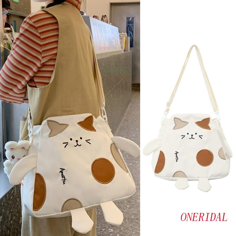 Túi Đeo Chéo Vai Bằng Nylon Sức Chứa Lớn Dành Cho Nữ